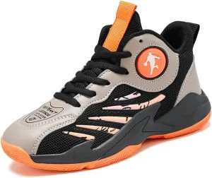Kids' Basketball Shoe Kids' Sneakers Sports Breathable Lightweight Walking Shoes Running Shoes for Kids Fashion Athletic Casual Shoes