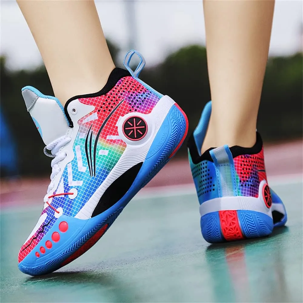 Kids' Basketball Shoe Sneakers Sports Breathable Lightweight Running Shoes for Kids Fashion Athletic Casual Shoes