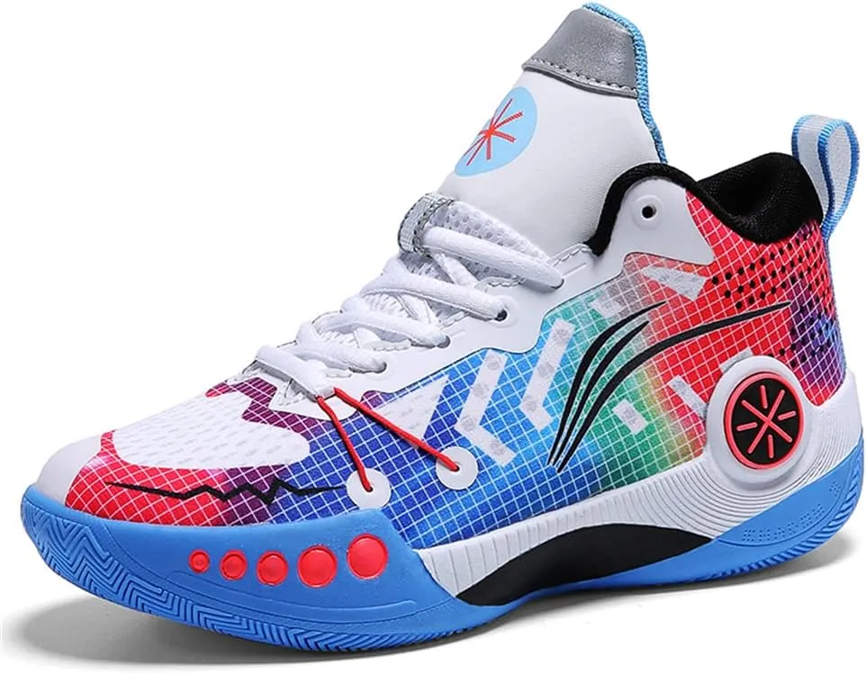 Kids' Basketball Shoe Sneakers Sports Breathable Lightweight Running Shoes for Kids Fashion Athletic Casual Shoes