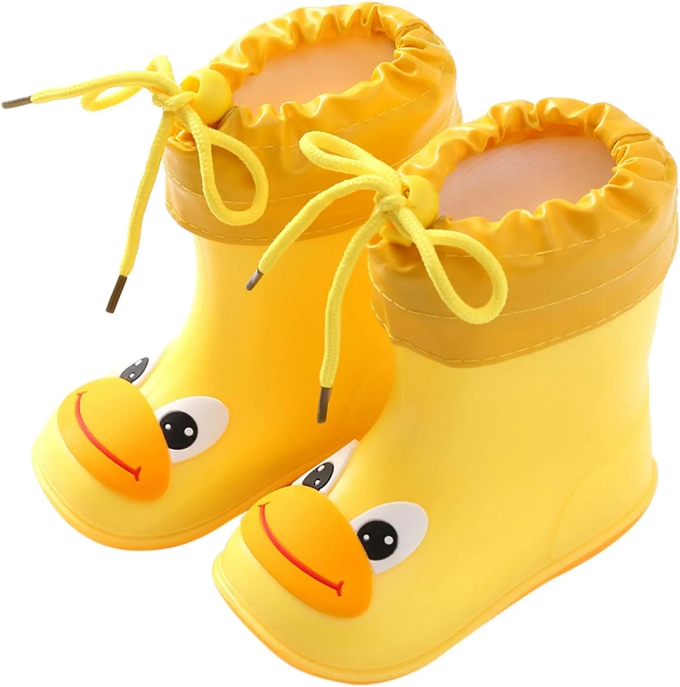 Kids Duck Boots Rain Boots Toddler Non Slip Rain Shoes Children Waterproof Boots for Boys and Girls Rubber Infant Shoes