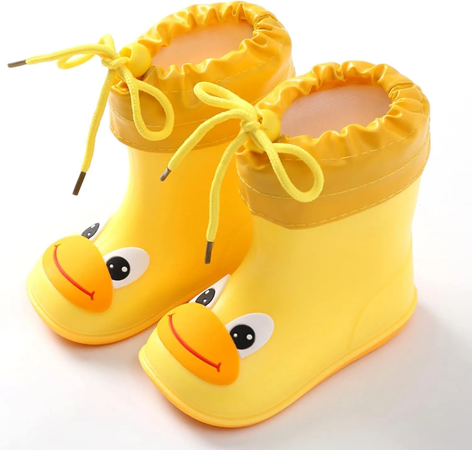 Kids Duck Boots Rain Boots Toddler Non Slip Rain Shoes Children Waterproof Boots for Boys and Girls Rubber Infant Shoes