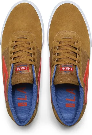 Lakai Manchester Men's Skateboarding Shoes, Walnut Suede, 6