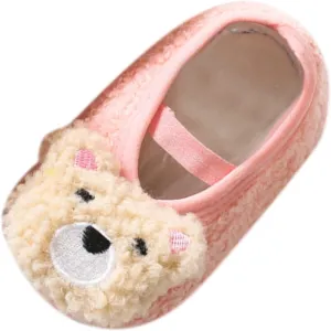 Light up Shoes Size 5 Boys and Girls Cartoon Character Pattern Warm Toddler Shoes Indoor Girls Soccer Cleats Size 8