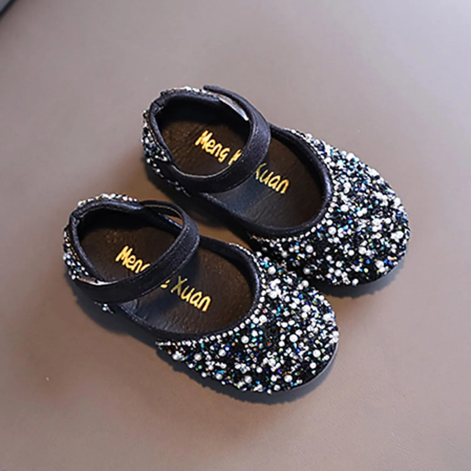 Little Girls Dress Shoes Toddler Dress Shoes Flower Girl Shoes for Weeding Toddler Ballet Flat Mary Jane Shoes
