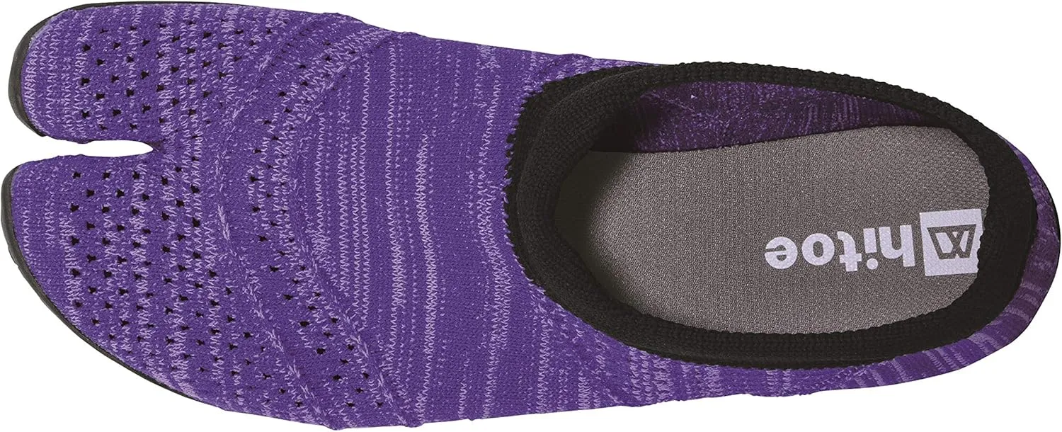 Marugo] hitoe - Unisex Tabi Style, Minimalism Barefoot Core Training Shoes, Seamless Upper with Rubber Outsole.