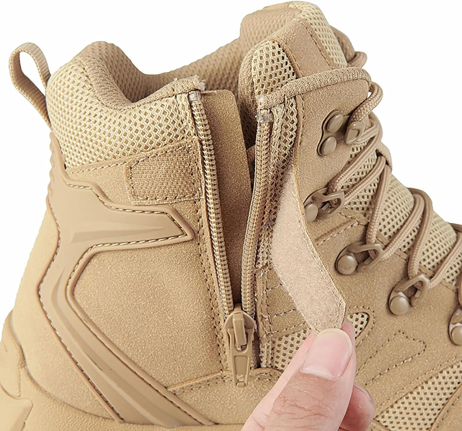 Men Climbing Hiking Casual Shoes Fashion Thick Sole Outdoor Mountaineering Sneakers Mid Shoe Sneaker