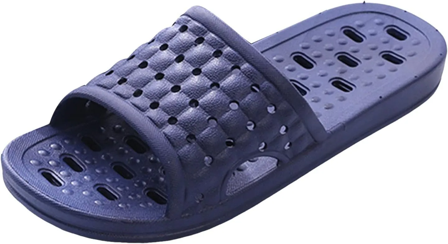 Men's and Women's Bathroom Hanging Quick Drying Hollow Solid Color Indoor Hanging Womens Slippers Women