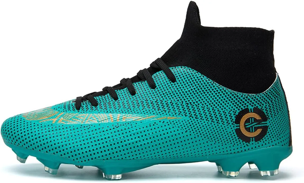 Men's and women's indoor/outdoor football boots shoes men's socks spikes football outdoor professional training splint shoes sports competition sports shoes, training TF/AG