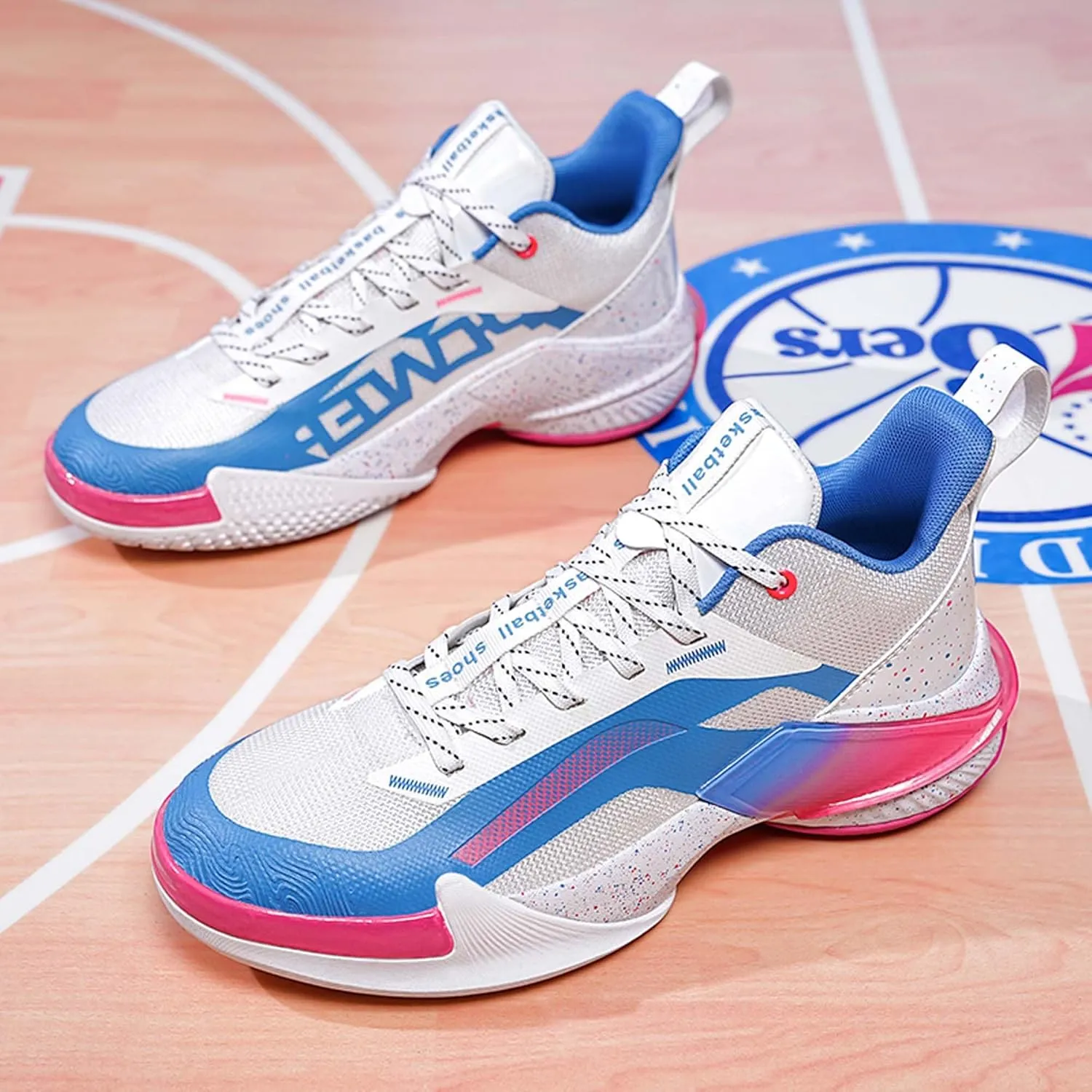 Mens Basketball Sneakers Team Sneakers Comfortable Competition Shoes Sneakers