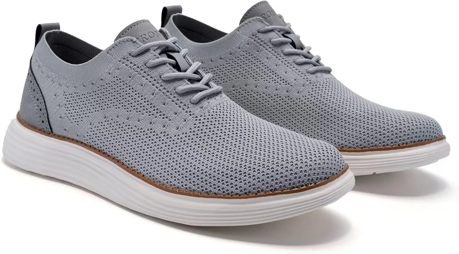 Men's Casual Dress Oxfords Shoes Mesh Lightweight Breathable Fashion Sneakers Business Walking Shoes