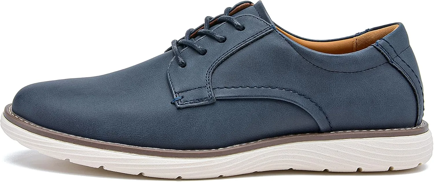 Men's Casual Dress Shoes Fashion Dress Sneakers Business Casual Shoes Comfortable Work Oxfords Office Walking Sneakers