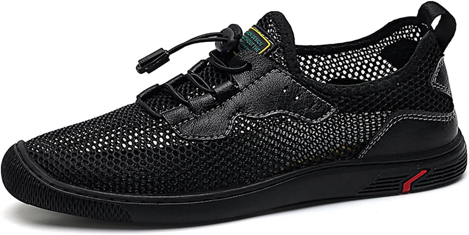 Men's Casual Mesh Sneaker Anti Slip Hiking Lightweight Breathable New Sports Shoes for Summer Outdoor