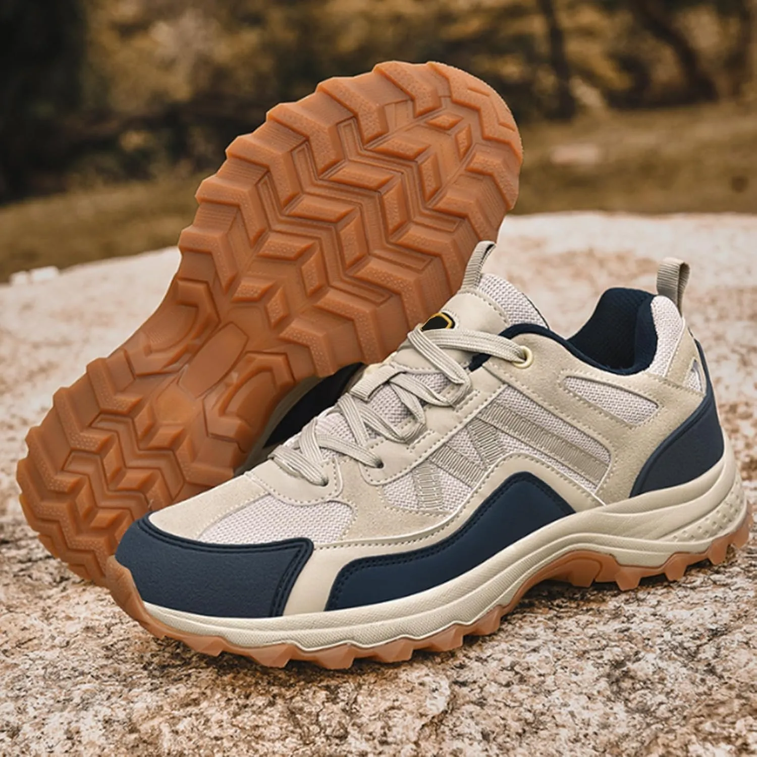 Men's Hiking Shoe, Quick Drying Beach Anti-Slip Outdoor Shoes, Travel Trekking Climbing Sneakers