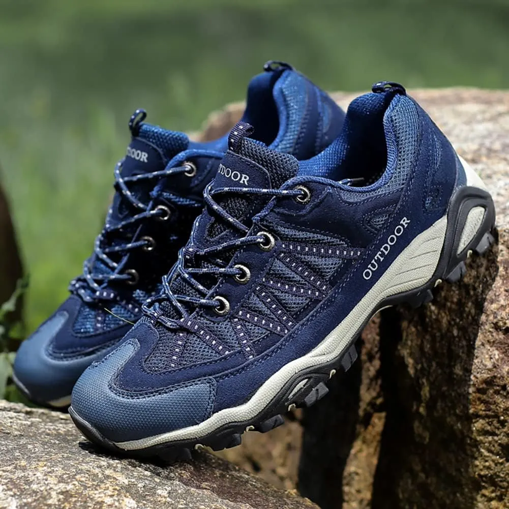 Men's Hiking Shoes Mesh Breathable Outdoor Sports Shoes Casual Couple Sneaker