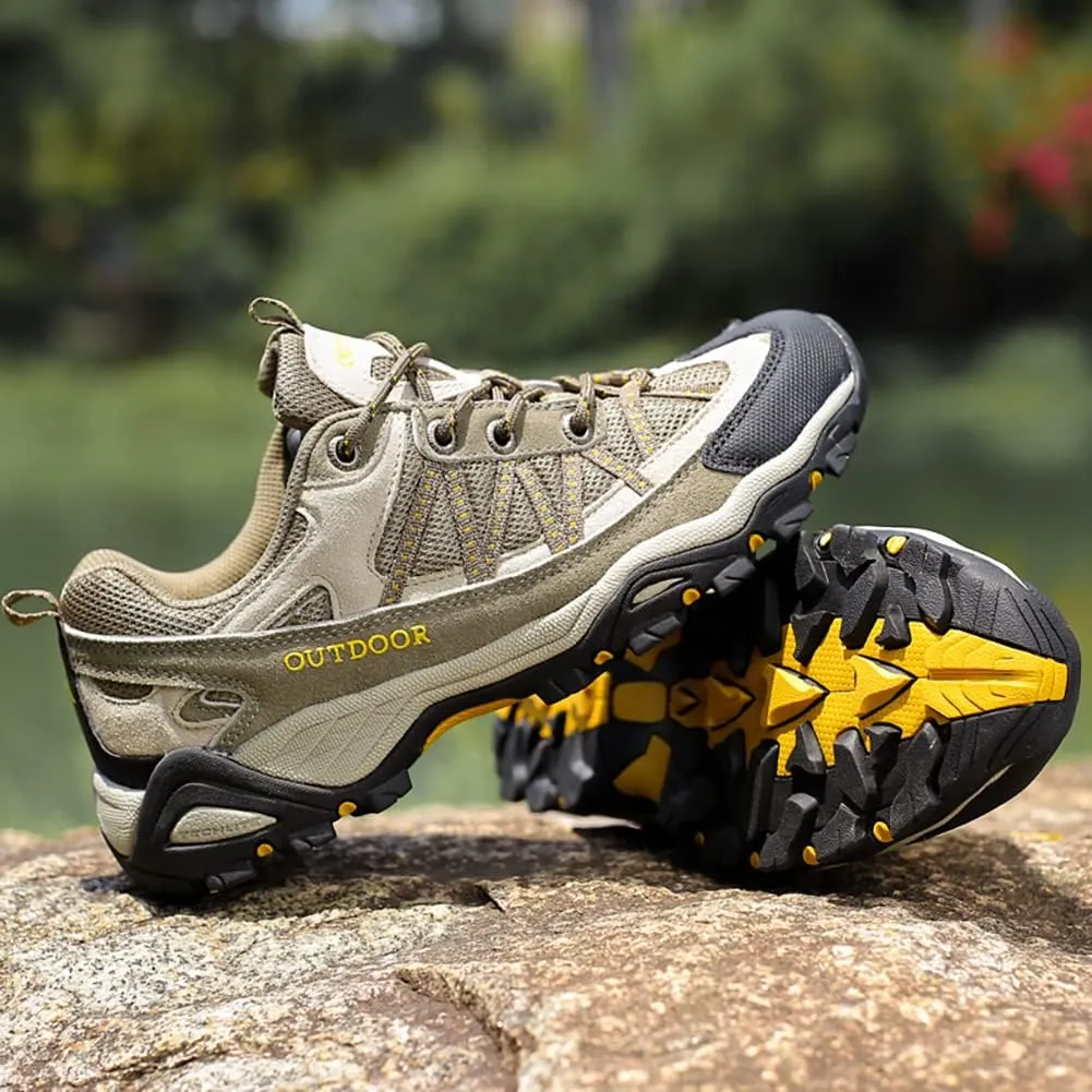 Men's Hiking Shoes Mesh Breathable Outdoor Sports Shoes Casual Couple Sneaker