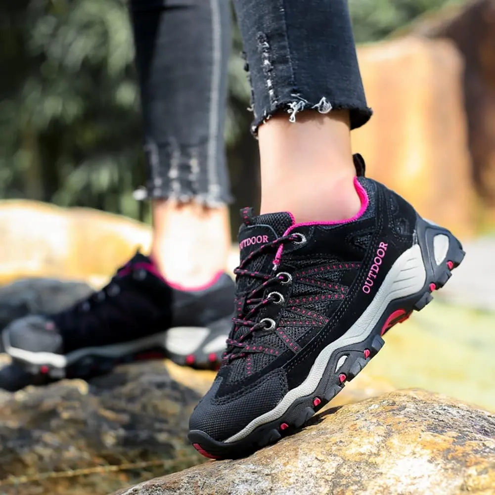 Men's Hiking Shoes Mesh Breathable Outdoor Sports Shoes Casual Couple Sneaker