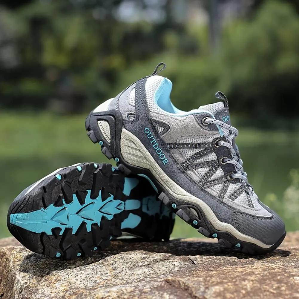 Men's Hiking Shoes Mesh Breathable Outdoor Sports Shoes Casual Couple Sneaker