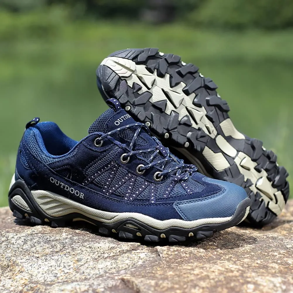 Men's Hiking Shoes Mesh Breathable Outdoor Sports Shoes Casual Couple Sneaker