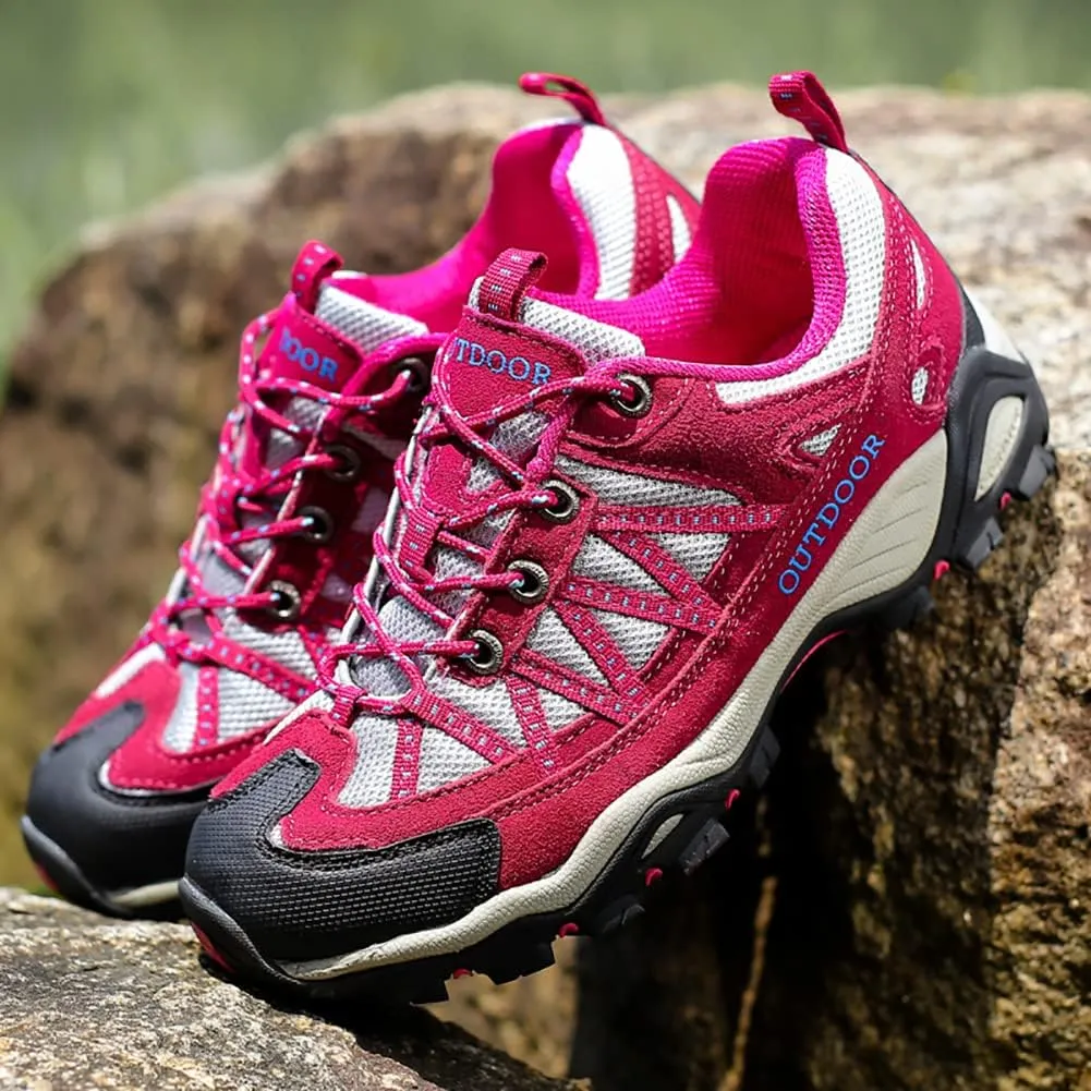 Men's Hiking Shoes Mesh Breathable Outdoor Sports Shoes Casual Couple Sneaker