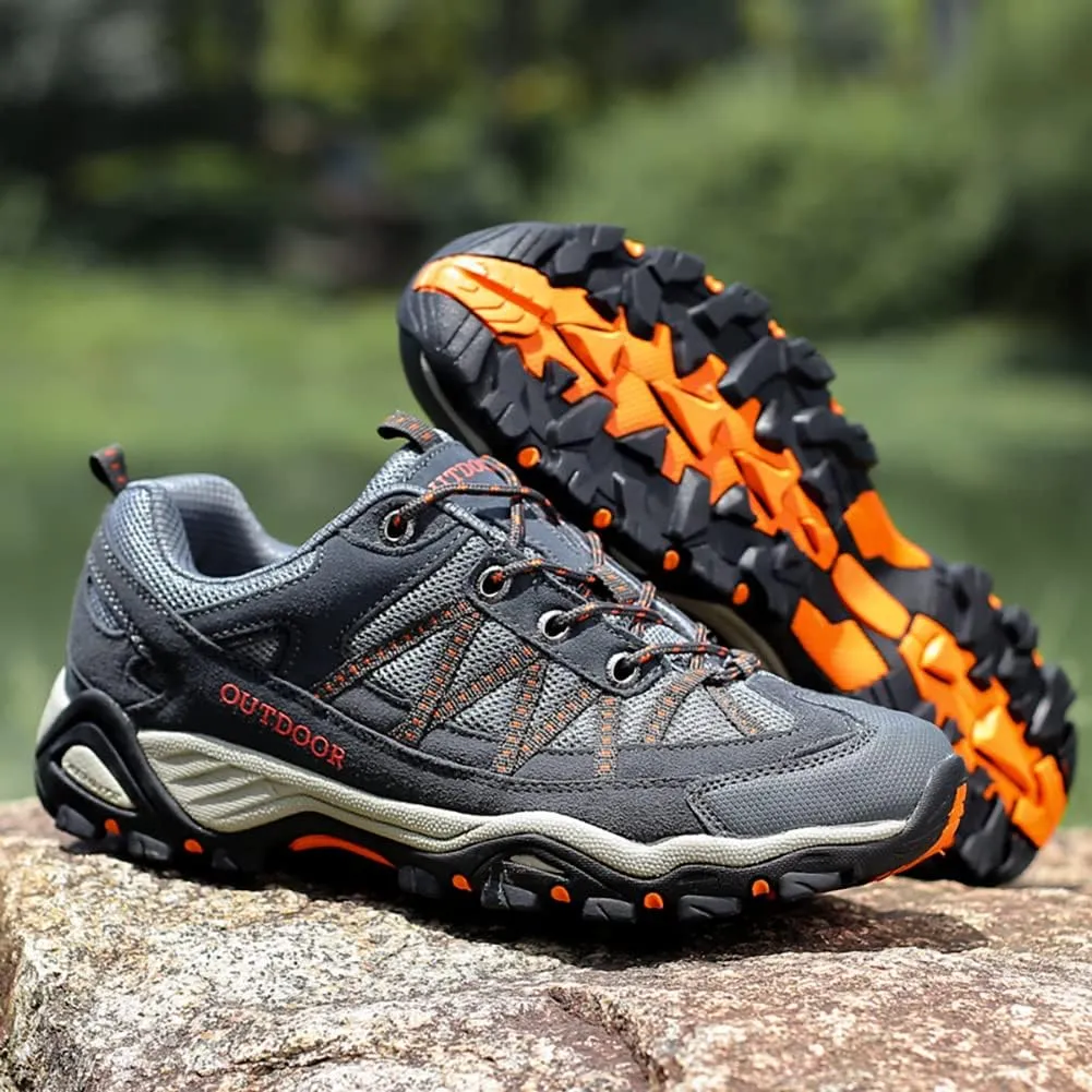 Men's Hiking Shoes Mesh Breathable Outdoor Sports Shoes Casual Couple Sneaker