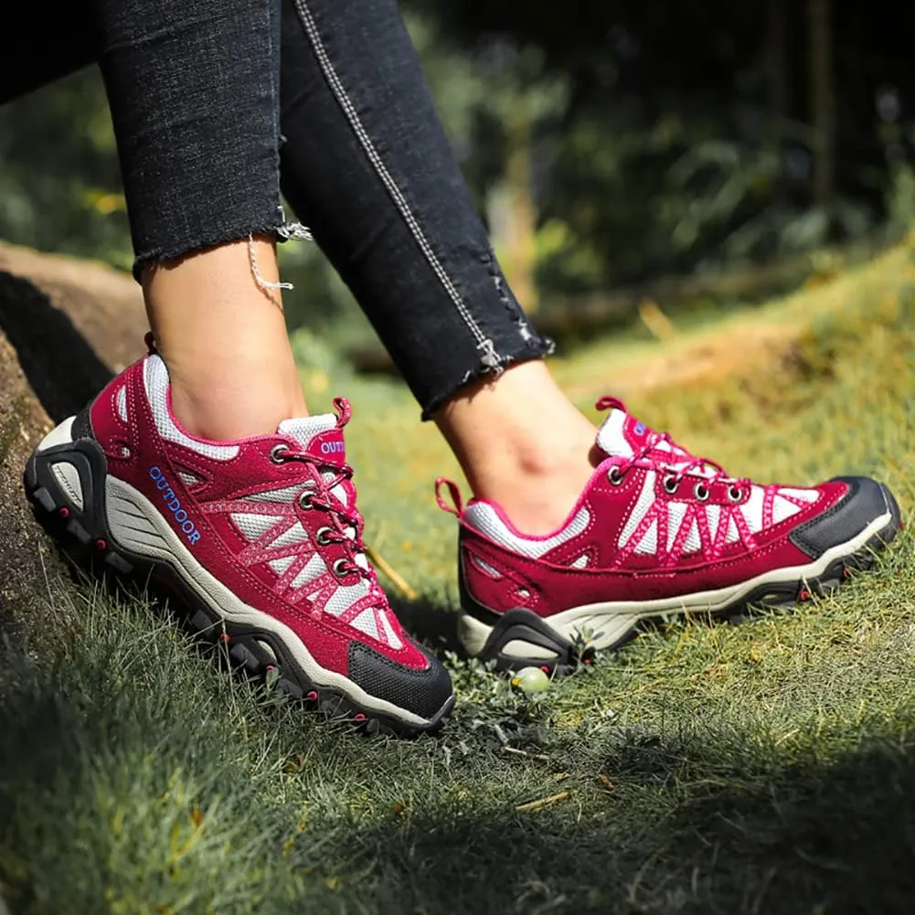 Men's Hiking Shoes Mesh Breathable Outdoor Sports Shoes Casual Couple Sneaker