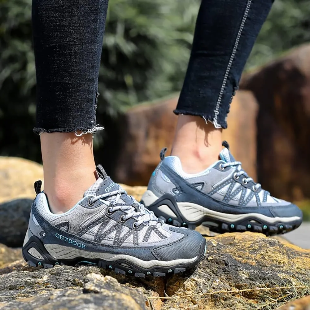 Men's Hiking Shoes Mesh Breathable Outdoor Sports Shoes Casual Couple Sneaker