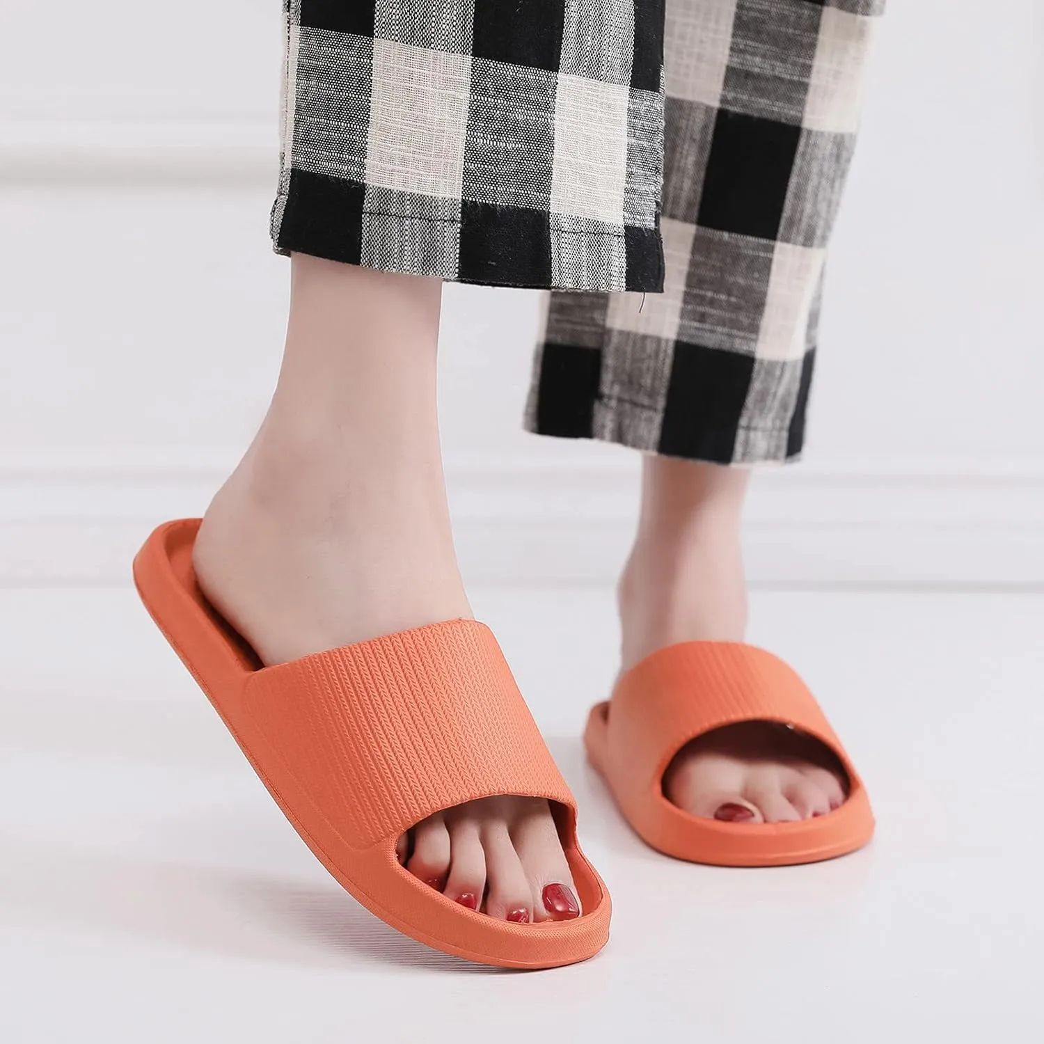 Mens Shower Shoes Shower Shoes Women Mens Slippers Slides for Women Drainage Hole Beach Indoor Slippers