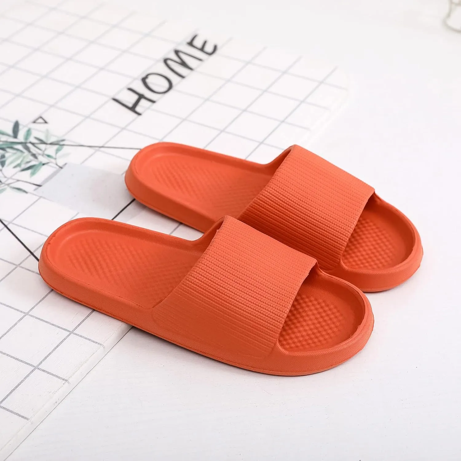 Mens Shower Shoes Shower Shoes Women Mens Slippers Slides for Women Drainage Hole Beach Indoor Slippers