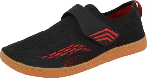 Men's Skate Flat Shoes with Adjustable Strap Men's Comfortable Breathable Mesh Shoes Lightweight Slip on Walking Footwear Summer Spring Daily Work and Workout Gym