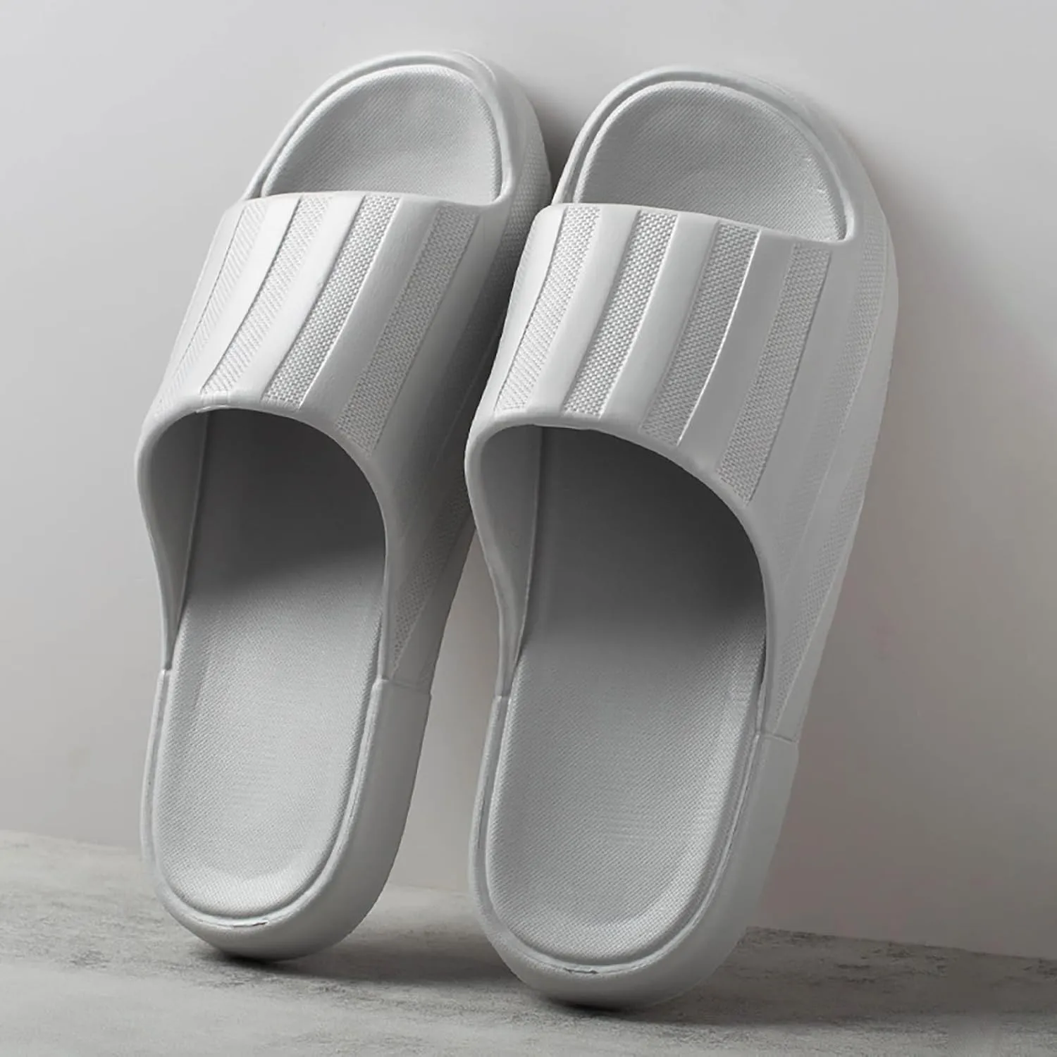 Mens Slides Womens Slides Cloud Slippers for Men Shower Shoes Women Travel Open Toe Ultra Comfort Slippers