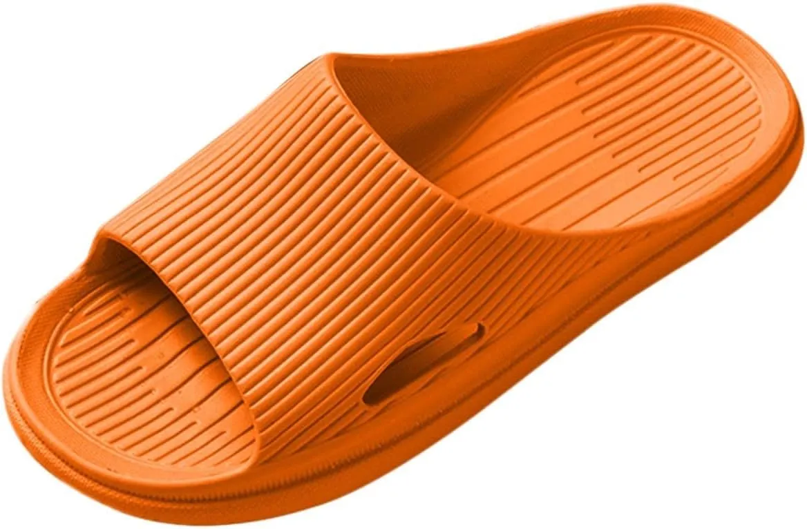 Mens Slides Womens Slides Mens Slippers Shower Shoes Women Living Room Indoor Outdoor Travel Slippers
