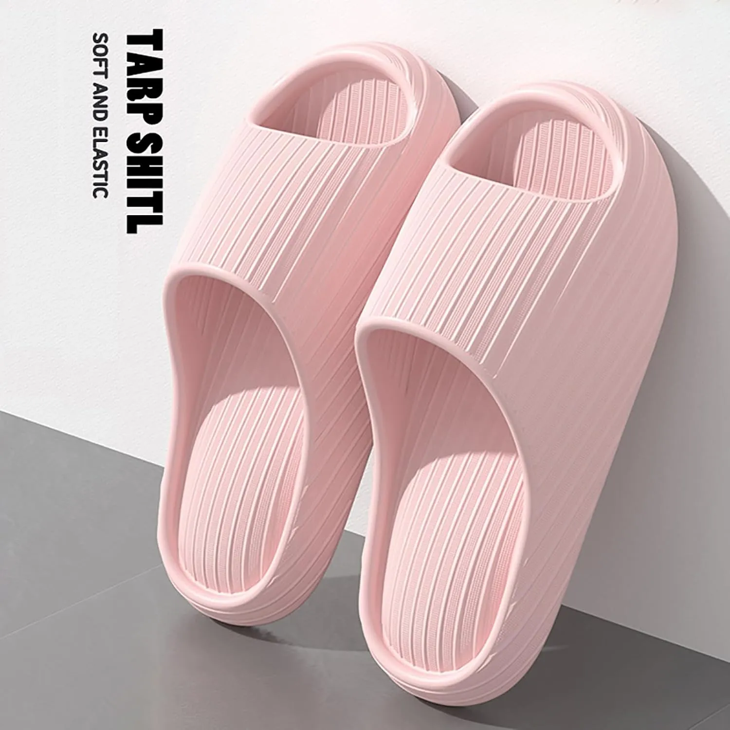 Mens Slippers Womens Slides Bathroom Slippers Men Slides for Women Pool Public Drainage Hole