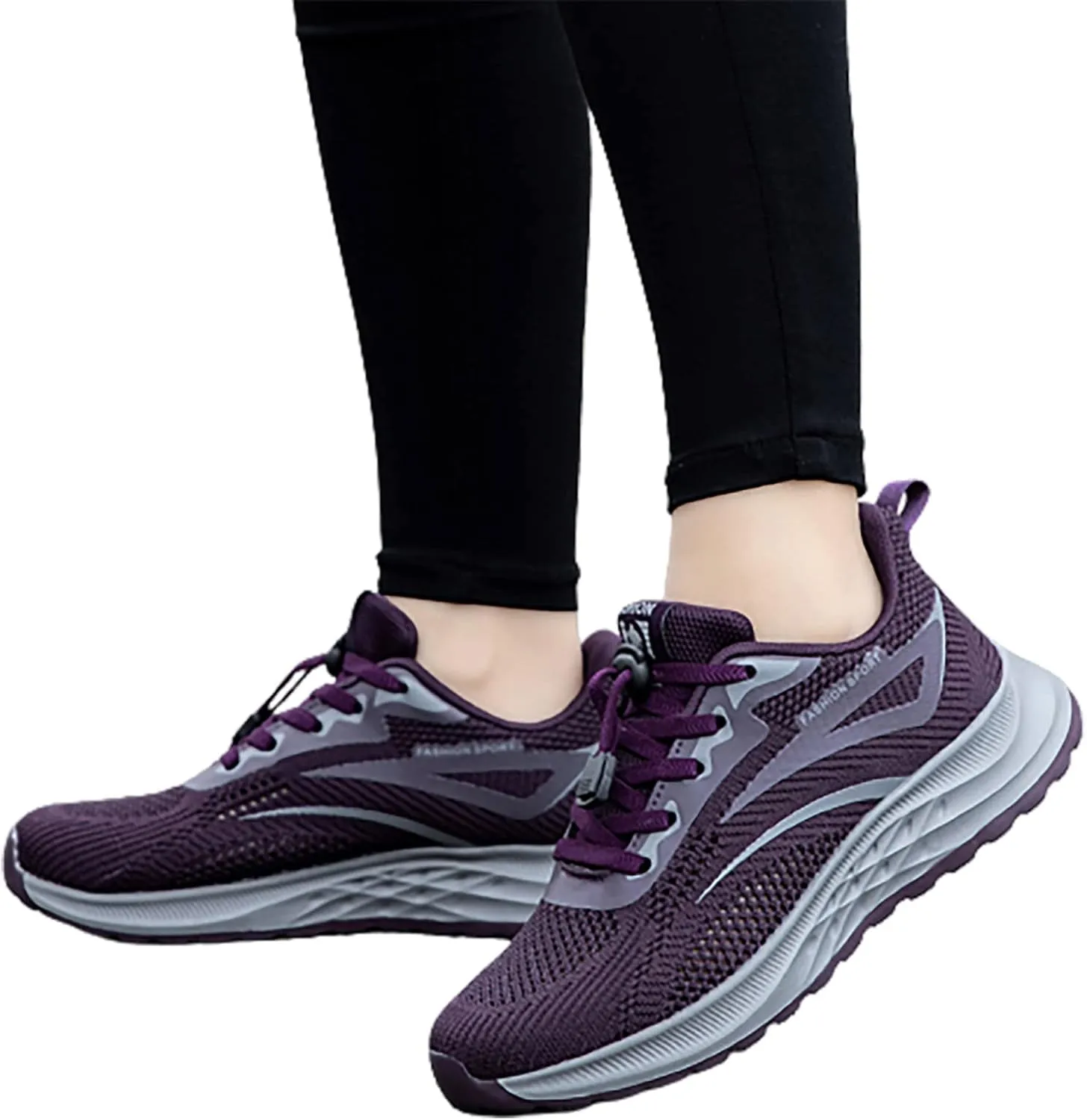 Minimalist Trail Running Shoes Women Zapatillas Elegantes De Tacon para Mujer Blancas Black Non Slip Work Shoes for Women Nurse Wedge Sneakers for Women White Zapatos CModos para Embarazadas