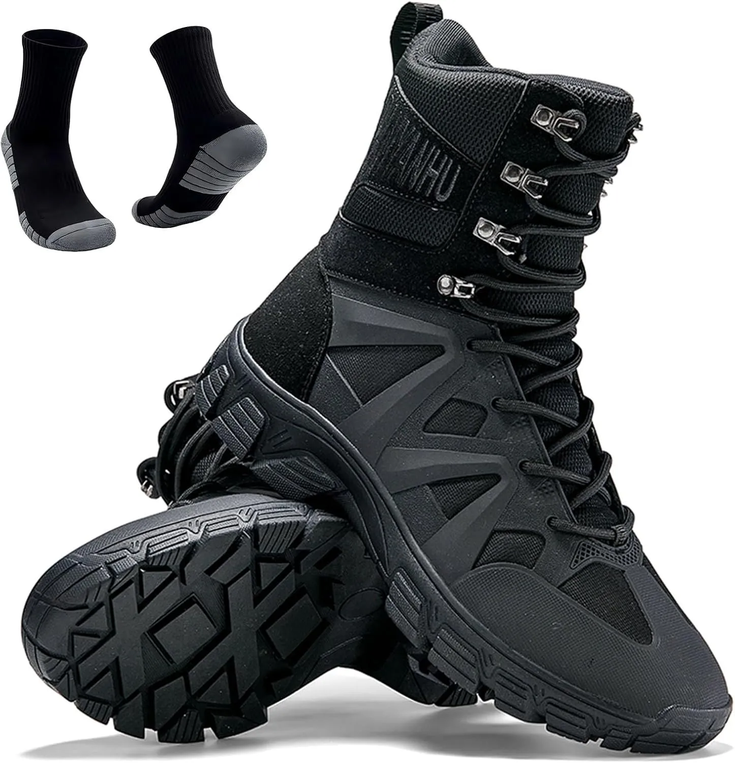 Outdoor Tactical Boots for Men | Waterproof, Lightweight, and Anti-Slip Combat Shoes for Hiking, Work, and Hunting