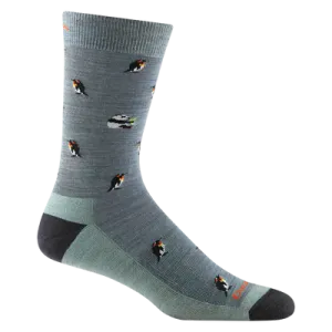 PANDA-MONIUM CREW LIGHTWEIGHT LIFESTYLE SOCK MEN'S