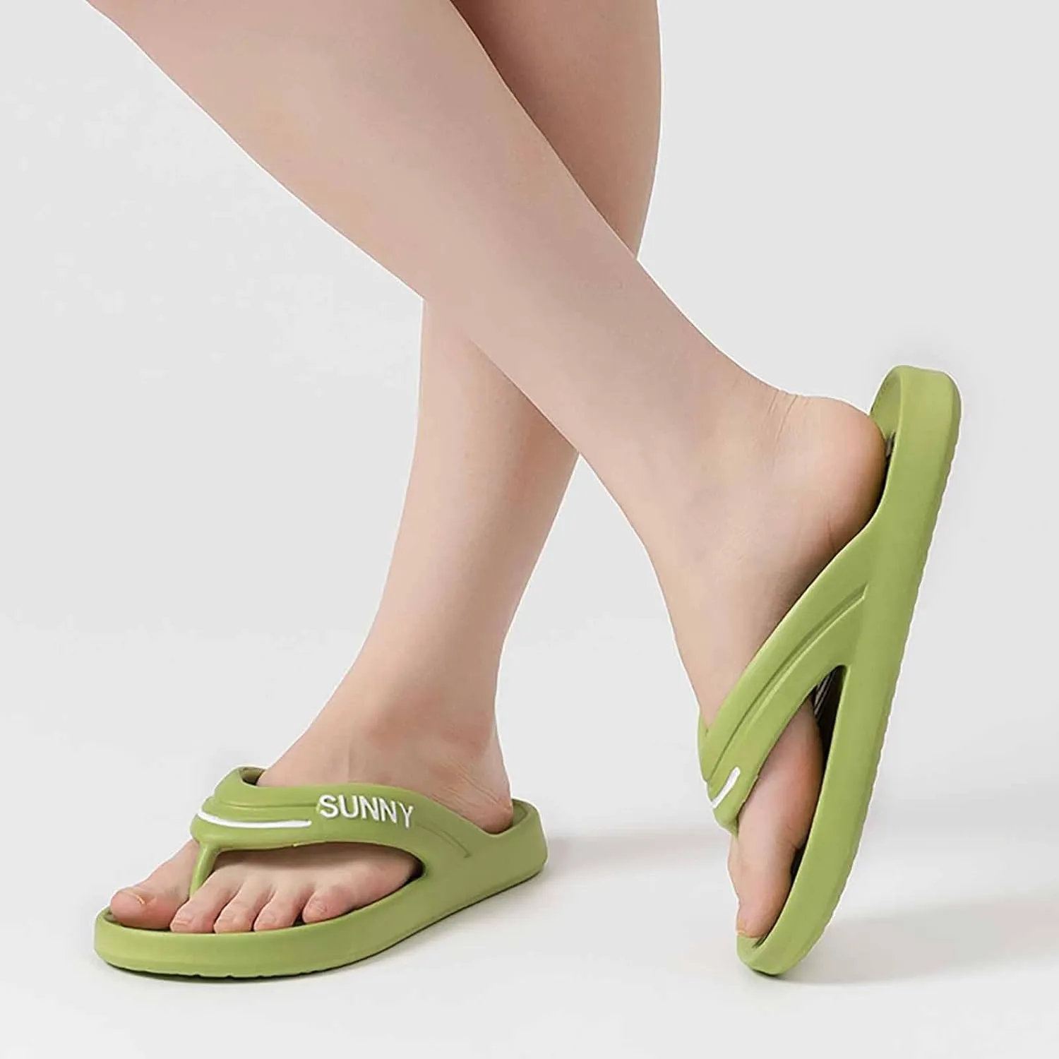 Pillow Slippers for Women and Men Shower Slides Non Slip Quick Drying Bathroom Sandals Flip Plaid Flip Flops