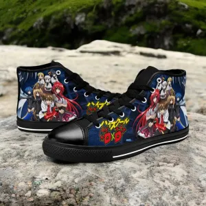 Rias Gremory Family High School DxD Shoes High Top Sneakers for Kids and Adults