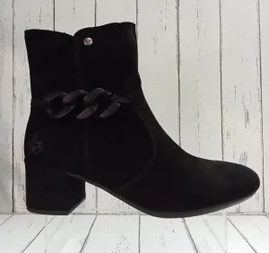 RIEKER - 70253-00 - HEELED ANKLE BOOT - Black