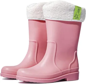 Rojeam Women's Rain Boots Waterproof Garden Shoes Rain Shoes