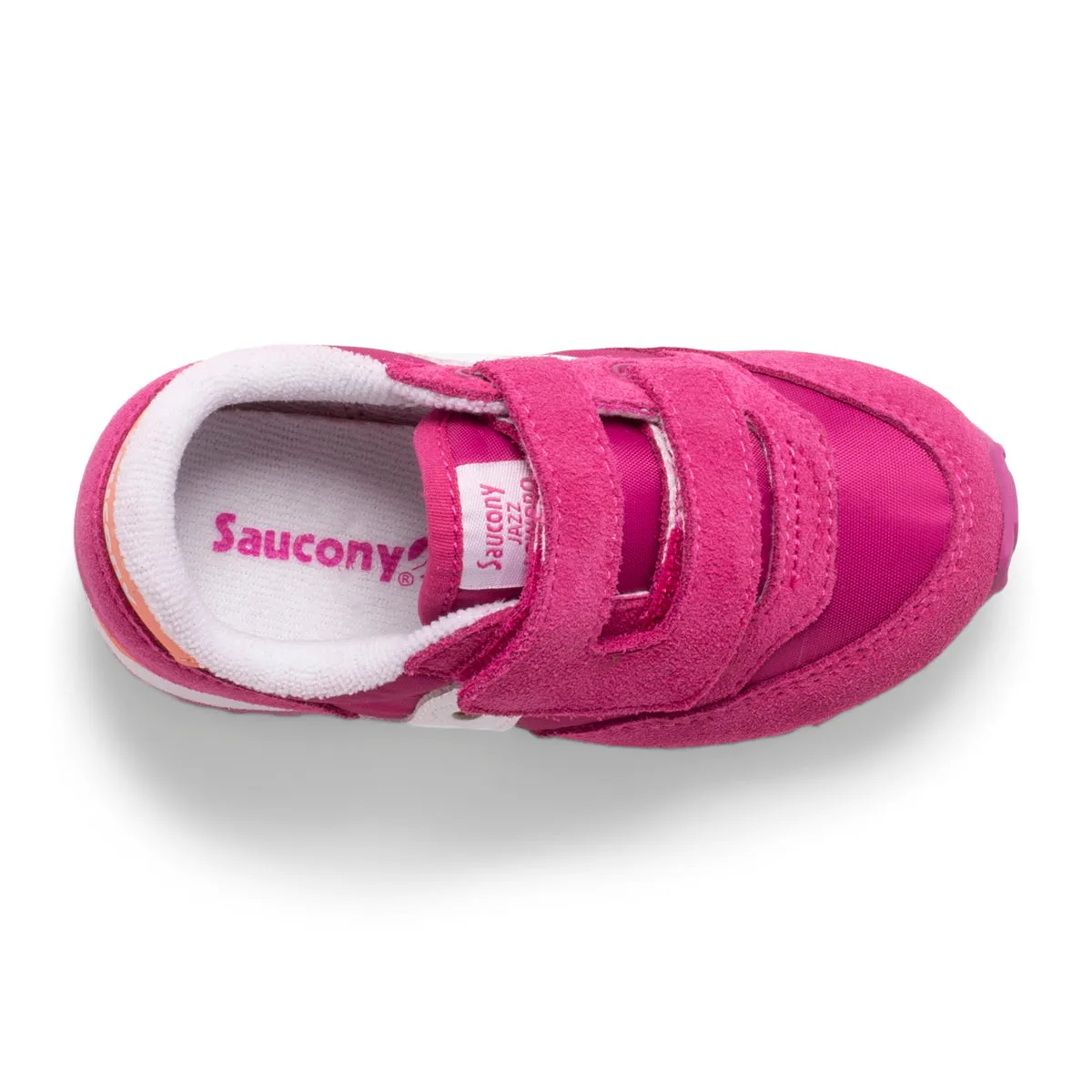 Saucony Baby Jazz HL | Fuchsia/White Little Kids Sneakers
