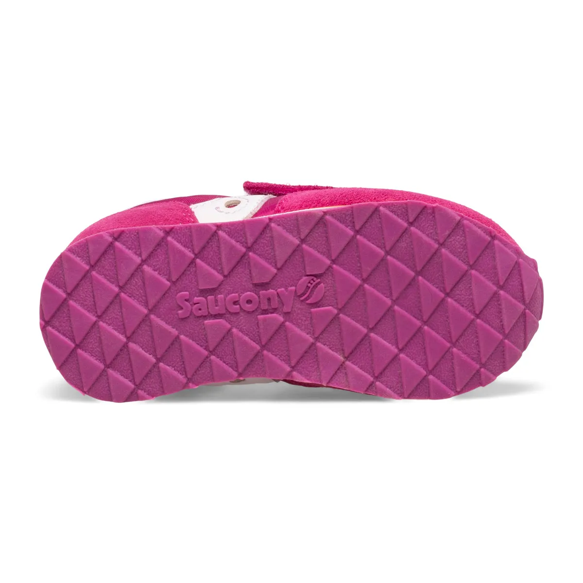 Saucony Baby Jazz HL | Fuchsia/White Little Kids Sneakers