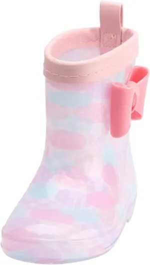 sfdgfhyf Outdoor Rain Boots for Toddler Rain Boots Rain Boots Short Rain Boots For Toddler Easy On Lightweight Shoes 2 to