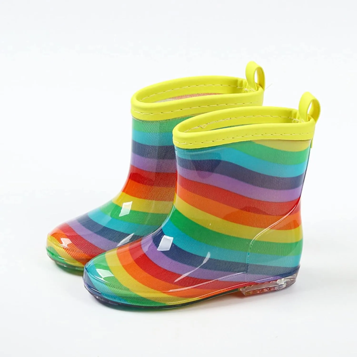 sfdgfhyf Outdoor Rain Boots for Toddler Rain Boots Rain Boots Short Rain Boots For Toddler Easy On Lightweight Shoes 2 to