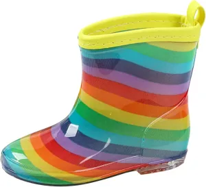 sfdgfhyf Outdoor Rain Boots for Toddler Rain Boots Rain Boots Short Rain Boots For Toddler Easy On Lightweight Shoes 2 to
