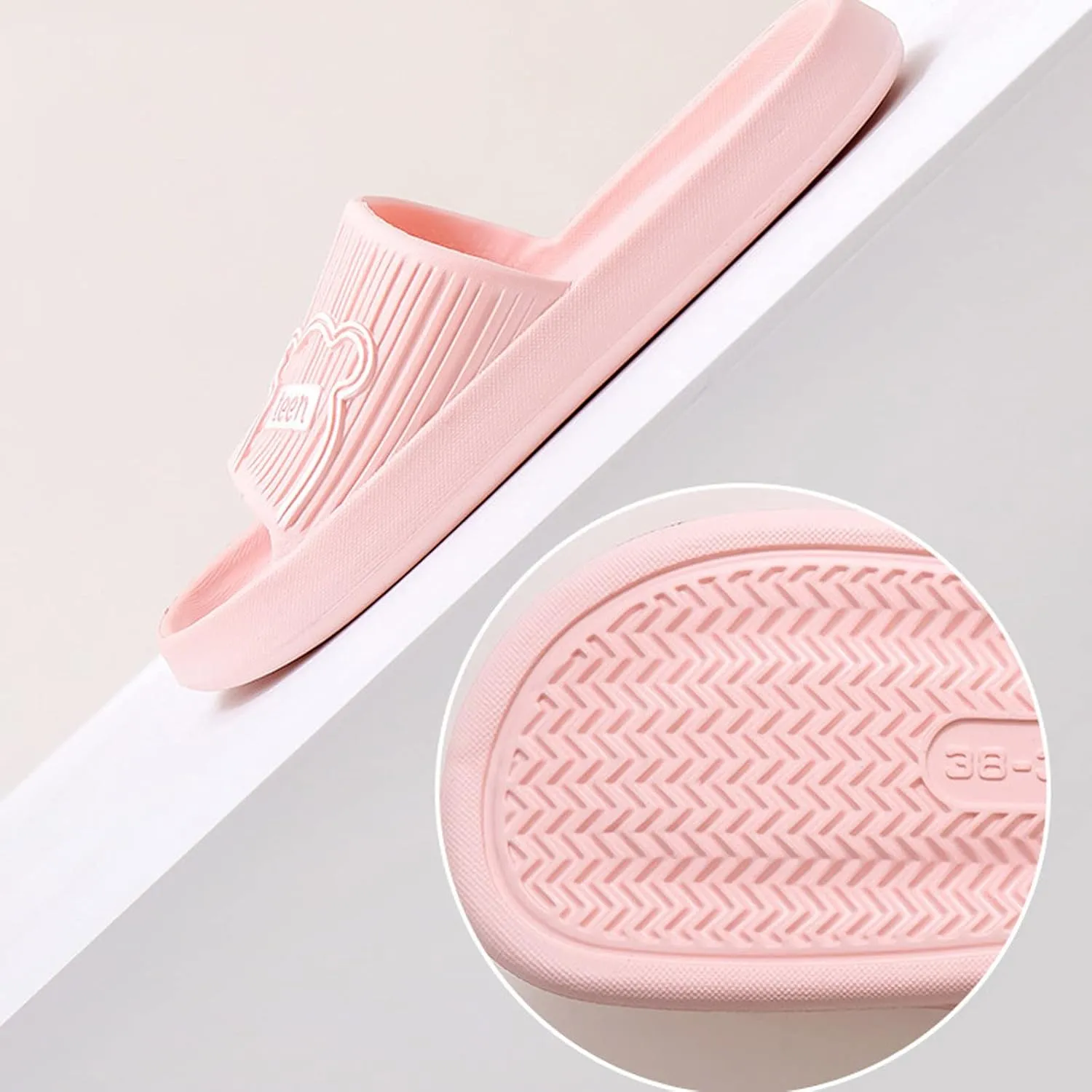 Shower Shoes Bathroom Slippers Men Indoor Slippers Men's Slides Men's Athletic Outdoor Sandals Slides Quick Drying Non Slip