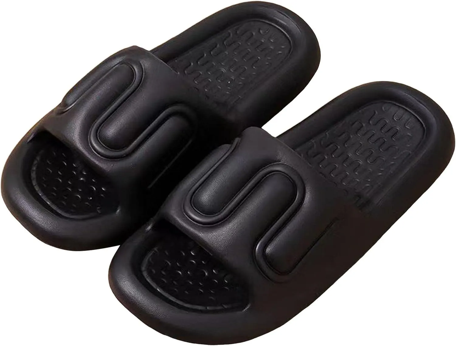 Shower Shoes for Women Non Slip Quick Drying Shower Slides Soft Soled Slides Cloud Slippers for Women