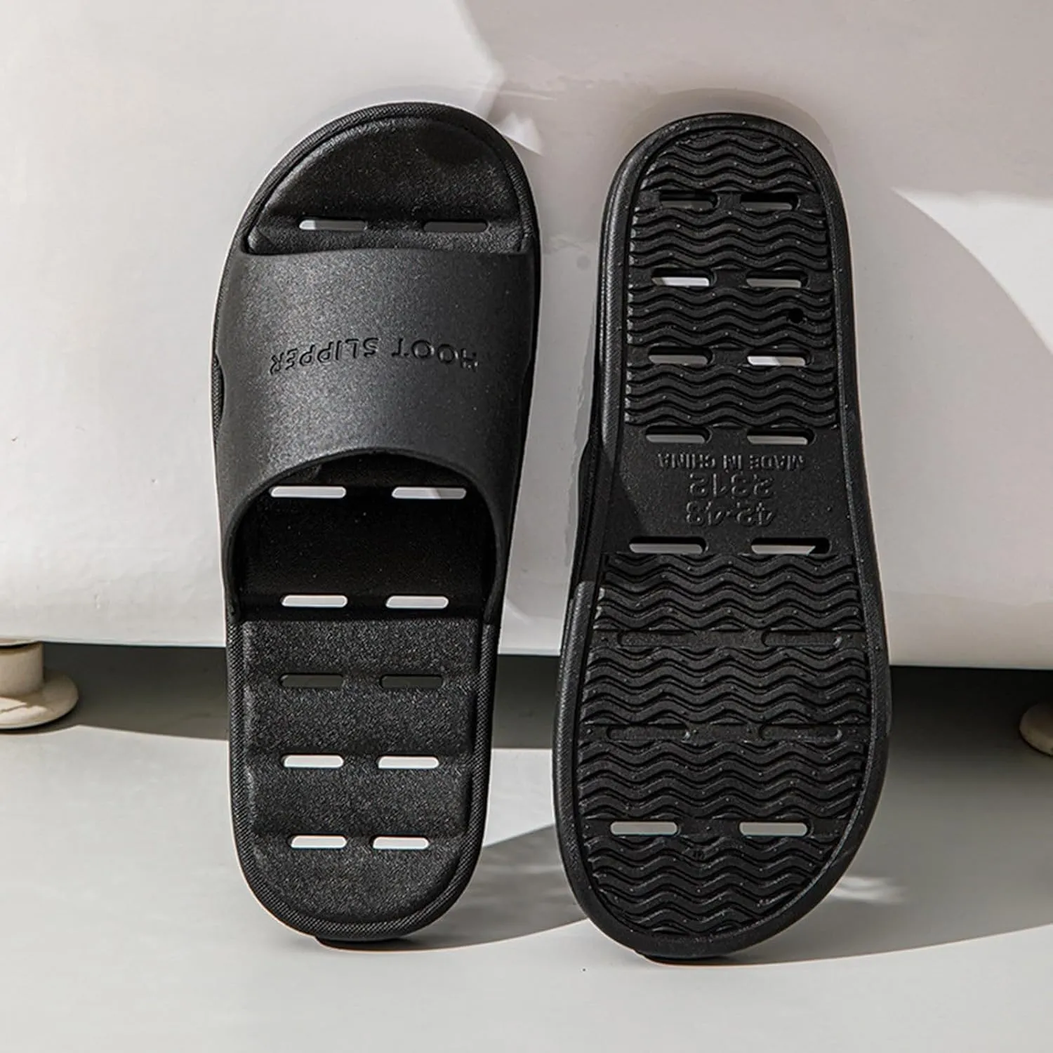 Shower Slides for Women Comfortable Quick Drying Shower Slippers Beach Non Slip Sandals Cloud Slippers for Women