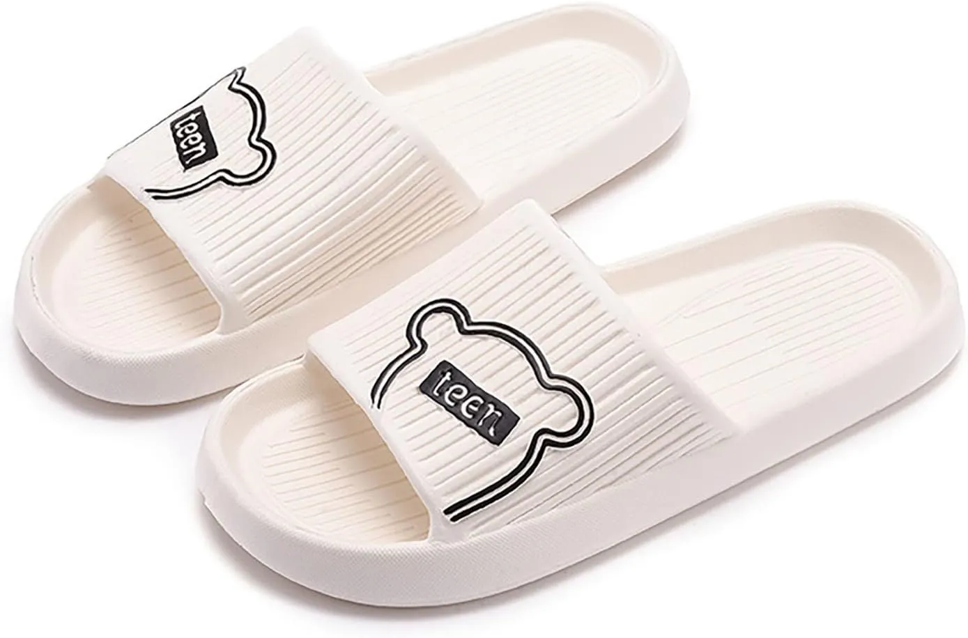 Slides for Men Shower Shoes Women Mens Slides Womens Lightweight Indoor Outdoor Bathroom Slippers
