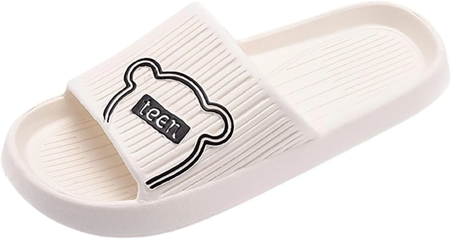 Slides for Men Shower Shoes Women Mens Slides Womens Lightweight Indoor Outdoor Bathroom Slippers