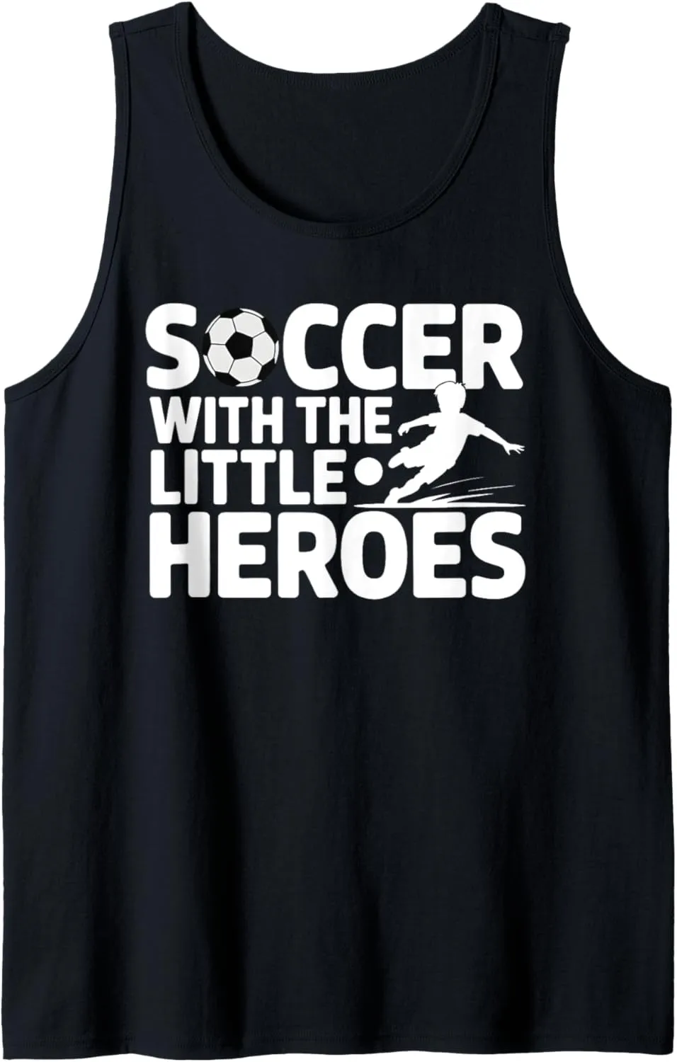 Soccer with the Little Heroes Kids Football Team Tank Top